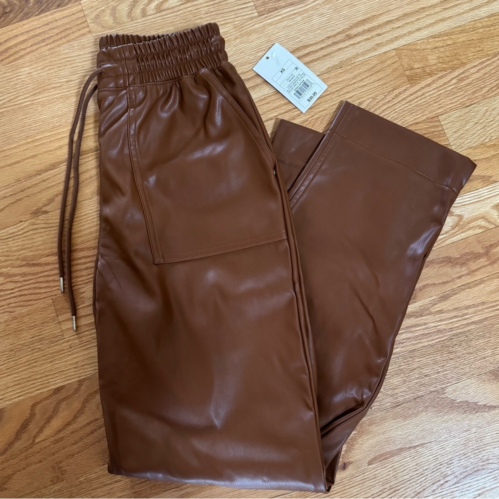 NWT Faux Leather Pants